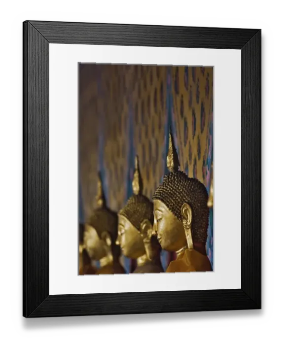 Framed Print : Line of Buddhas, Wat Arun, Bangkok, Thailand Framed Print : Line of Buddhas, Wat Arun, Bangkok, Thailand