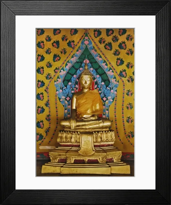 Framed Print : Buddha, Wat Arun, Bangkok, Thailand Framed Print : Buddha, Wat Arun, Bangkok, Thailand