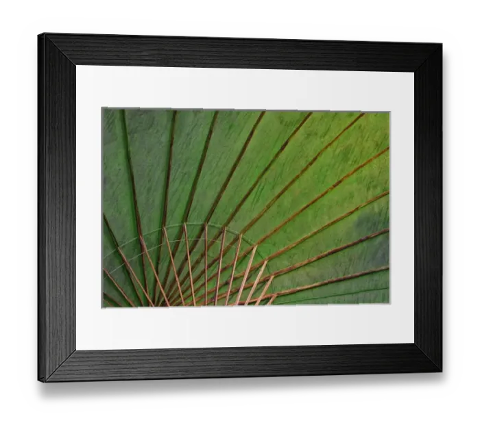 Framed Print : Close-up details of hand made umbrella, Bosang, Chiang Mai, Thailand