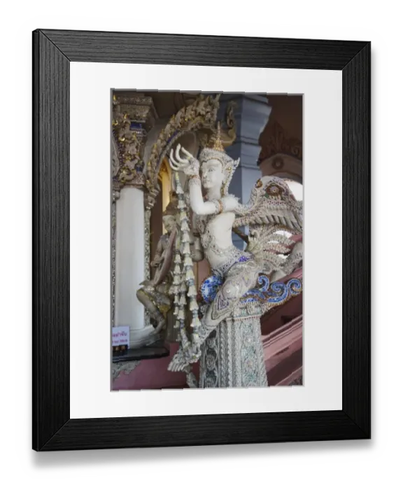 Framed Print : Figure on The Stairway to Heaven, Erawan Museum in Samut Prakan, southeast of Bangkok, Thailand Framed Print : Figure on The Stairway to Heaven, Erawan Museum in Samut Prakan, southeast of Bangkok, Thailand