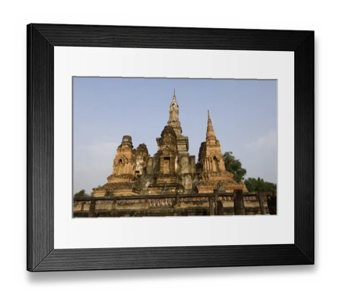 Framed Print : Stupas at Wat Mahathat Framed Print : Stupas at Wat Mahathat