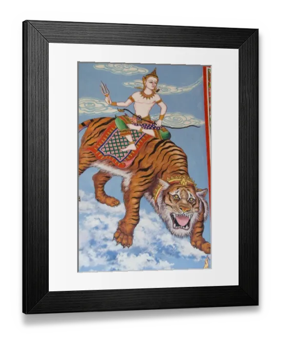 Framed Print : Thailand, Ko Samui (aka Koh Samui). Wat Plai Laem aka Plai Laem Temple, inside prayer house Framed Print : Thailand, Ko Samui (aka Koh Samui). Wat Plai Laem aka Plai Laem Temple, inside prayer house
