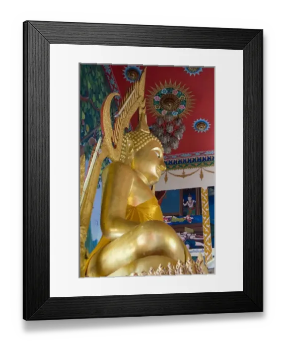 Framed Print : Thailand, Ko Samui (aka Koh Samui). Wat Plai Laem aka Plai Laem Temple, prayer house Framed Print : Thailand, Ko Samui (aka Koh Samui). Wat Plai Laem aka Plai Laem Temple, prayer house