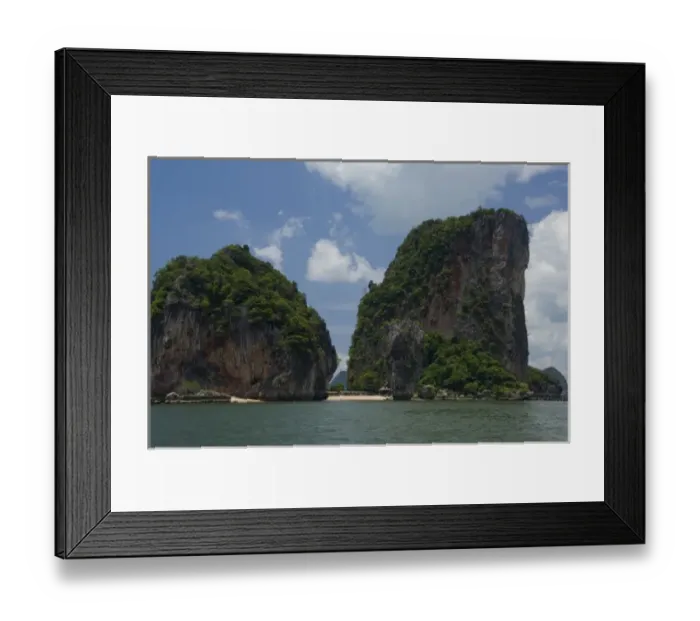 Framed Print : Thailand, Phang-Nga National Park, off the coast of Phuket. Island of Kao Ping-Gan Framed Print : Thailand, Phang-Nga National Park, off the coast of Phuket. Island of Kao Ping-Gan