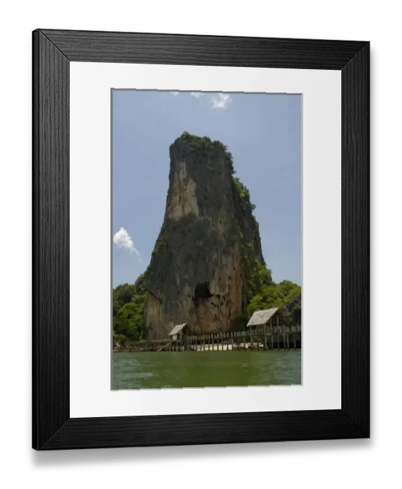 Framed Print : Thailand, Phang-Nga National Park. Phang Nga Bay off the coast of Phuket. Island of Kao Ping-Gan Framed Print : Thailand, Phang-Nga National Park. Phang Nga Bay off the coast of Phuket. Island of Kao Ping-Gan