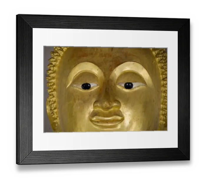 Framed Print : Southeast Thailand, Island of Ko Samui (aka Koh Samui). Golden Buddha statue at Khunaram Temple Framed Print : Southeast Thailand, Island of Ko Samui (aka Koh Samui). Golden Buddha statue at Khunaram Temple