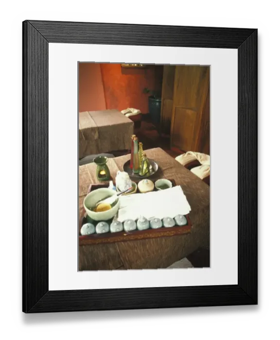 Framed Print : Thailand, Chiangmai. Therapy oils and scents, Lanna Spa, Regent Resort Framed Print : Thailand, Chiangmai. Therapy oils and scents, Lanna Spa, Regent Resort