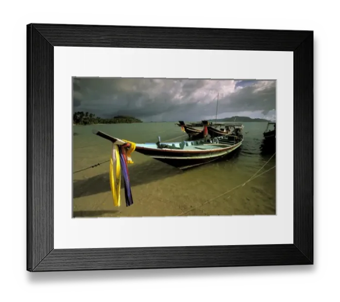 Framed Print : Thailand, Koh Samui Island. Fishing Boat Framed Print : Thailand, Koh Samui Island. Fishing Boat