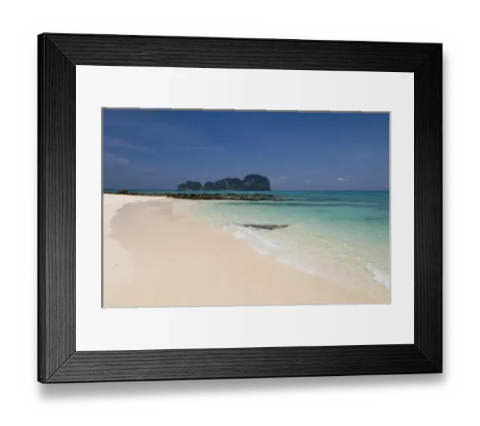 Framed Print : Thailand, Bamboo Island near Phi Phi Don Island Framed Print : Thailand, Bamboo Island near Phi Phi Don Island