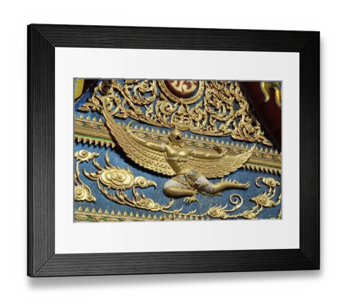 Framed Print : Thailand, Phuket, Wat Puttamongkon temple Framed Print : Thailand, Phuket, Wat Puttamongkon temple