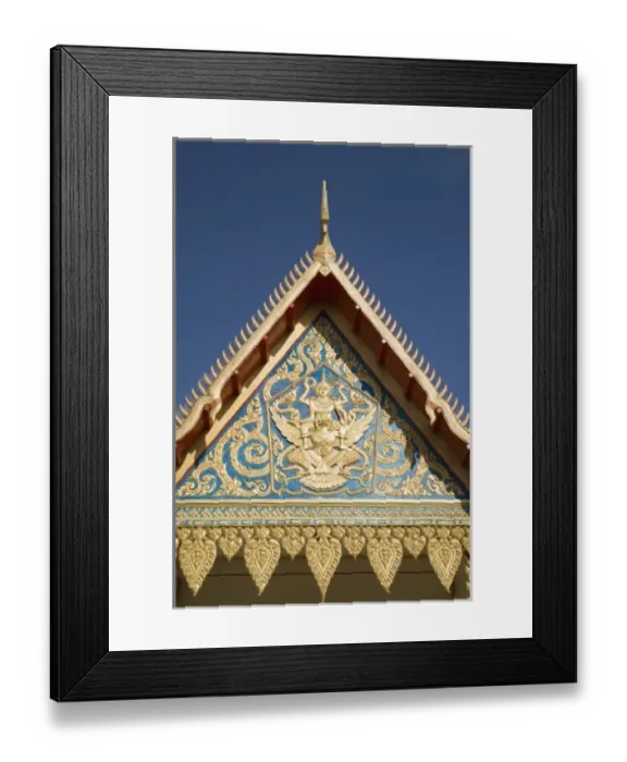 Framed Print : Thailand, Phuket, Wat Chalong temple Framed Print : Thailand, Phuket, Wat Chalong temple