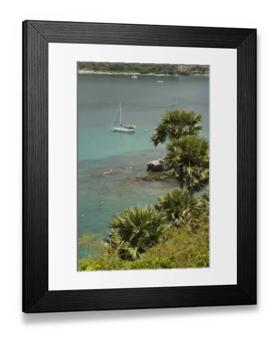 Framed Print : Thailand, Phuket, Nai Harn beach Framed Print : Thailand, Phuket, Nai Harn beach