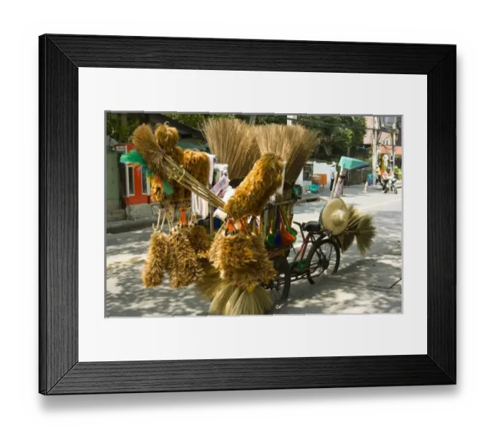 Framed Print : Street vendors, Bangkok, Thailand, Southeast Asia Framed Print : Street vendors, Bangkok, Thailand, Southeast Asia