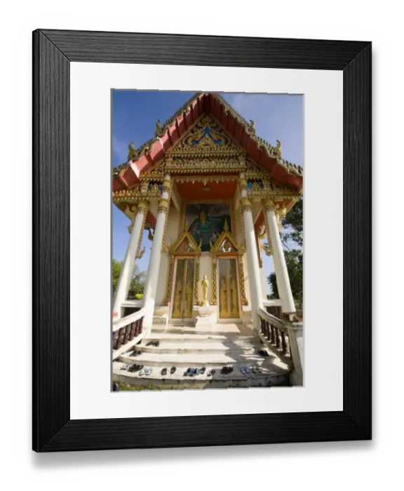 Framed Print : Buddist Temple, Ratchaburi, Thailand, Southeast Asia Framed Print : Buddist Temple, Ratchaburi, Thailand, Southeast Asia