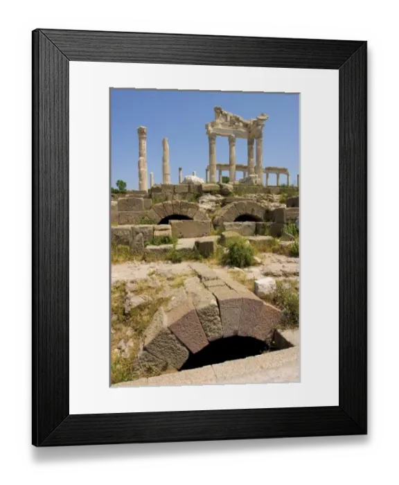 Framed Print : Acropolis of Pergamon (Pergamum  /  Bergama) Western Turkey