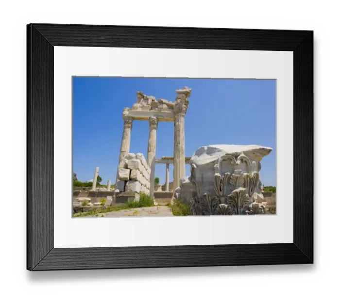 Framed Print : Acropolis of Pergamon (Pergamum / Bergama) Western Turkey Framed Print : Acropolis of Pergamon (Pergamum / Bergama) Western Turkey