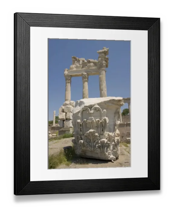 Framed Print : Acropolis of Pergamon (Pergamum / Bergama) Western Turkey Framed Print : Acropolis of Pergamon (Pergamum / Bergama) Western Turkey