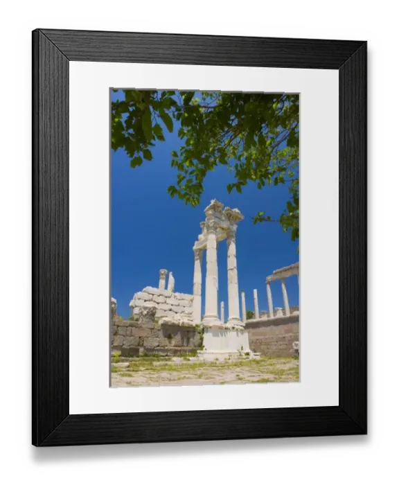 Framed Print : Acropolis of Pergamon (Pergamum / Bergama) Western Turkey Framed Print : Acropolis of Pergamon (Pergamum / Bergama) Western Turkey