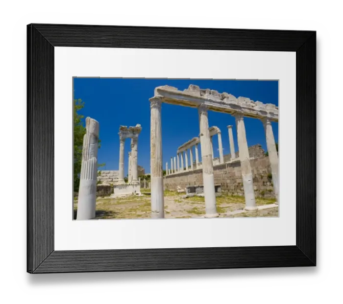 Framed Print : Acropolis of Pergamon (Pergamum / Bergama) Western Turkey Framed Print : Acropolis of Pergamon (Pergamum / Bergama) Western Turkey