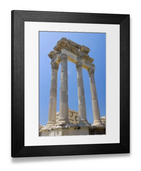 Framed Print : Acropolis of Pergamon (Pergamum / Bergama) Western Turkey Framed Print : Acropolis of Pergamon (Pergamum / Bergama) Western Turkey