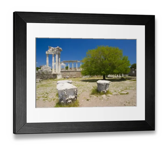 Framed Print : Acropolis of Pergamon (Pergamum / Bergama) Western Turkey Framed Print : Acropolis of Pergamon (Pergamum / Bergama) Western Turkey