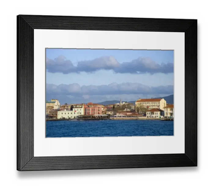 Framed Print : The Asian side of Canakkale (Dardanelles), Turkey Framed Print : The Asian side of Canakkale (Dardanelles), Turkey