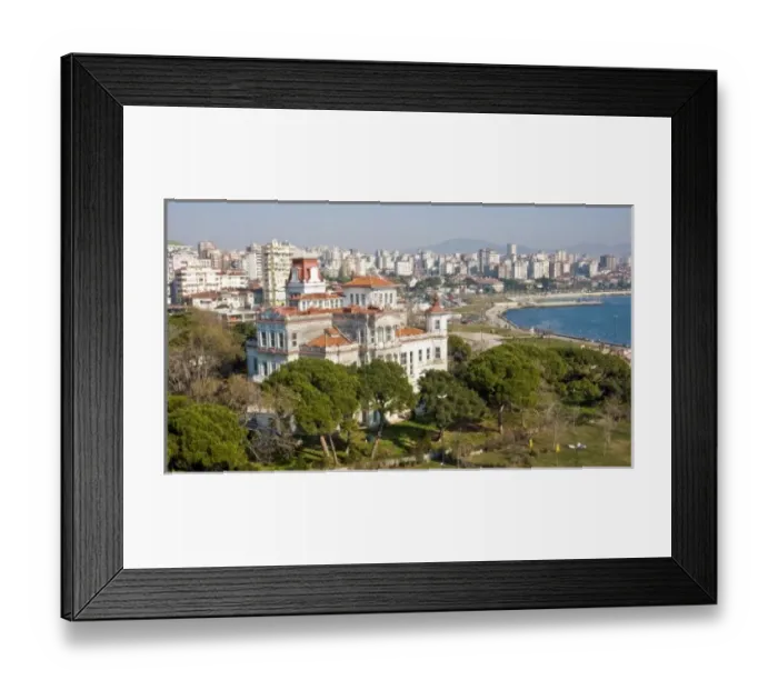 Framed Print : Ragip Sarica Pasha Mansion in Caddebostan, designed by Austrian architect August Jasmund