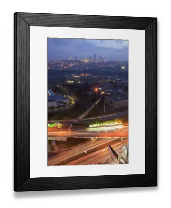 Framed Print : New business centre, Istanbul, Turkey Framed Print : New business centre, Istanbul, Turkey