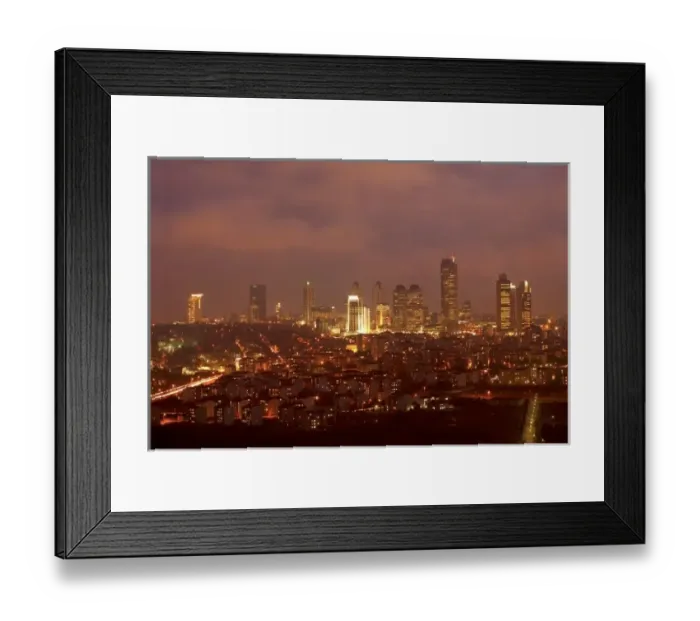 Framed Print : New business centre, Istanbul, Turkey Framed Print : New business centre, Istanbul, Turkey