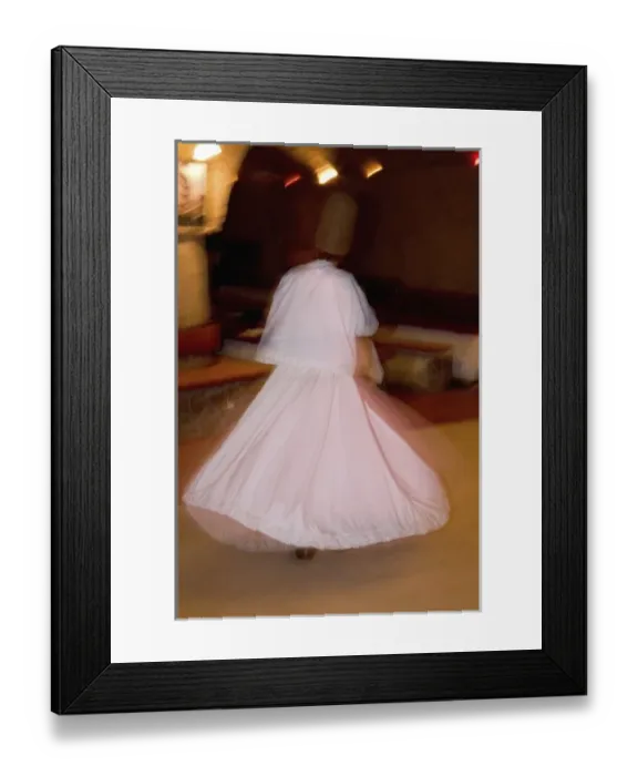 Framed Print : Turkey, the Whirling Dervish dancing Framed Print : Turkey, the Whirling Dervish dancing