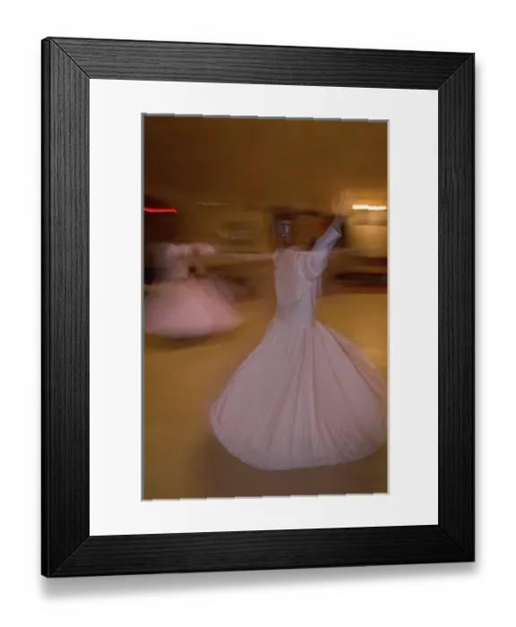 Framed Print : Turkey, the Whirling Dervish dancing Framed Print : Turkey, the Whirling Dervish dancing