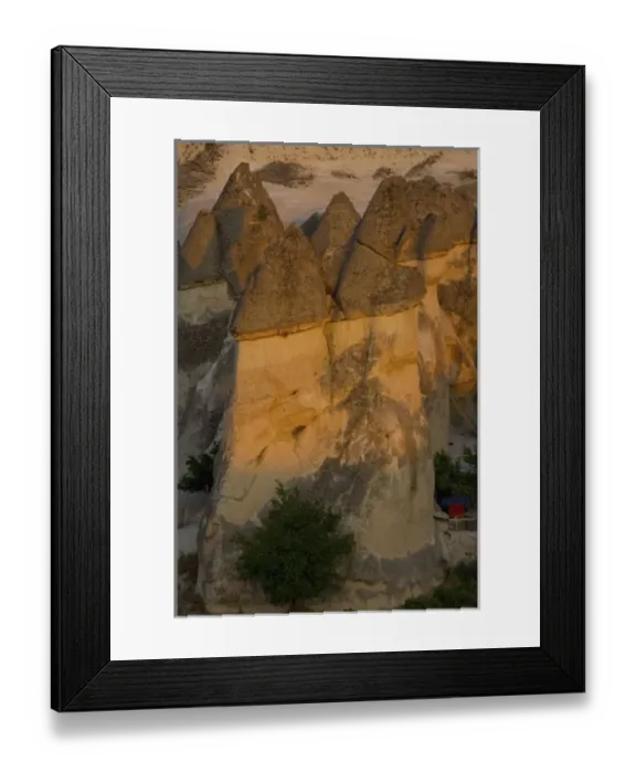Framed Print : Cappadoccia Turkey with the ash and basalt formations Framed Print : Cappadoccia Turkey with the ash and basalt formations