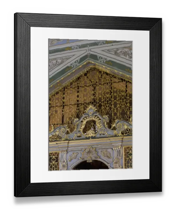 Framed Print : Colorful Tile work in the Topkapi Palace, Istanbul Turkey Framed Print : Colorful Tile work in the Topkapi Palace, Istanbul Turkey