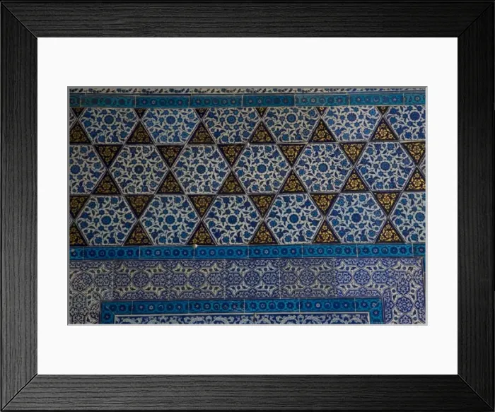 Framed Print : Middle East Turkey and city of Istanbul with the beautiful tile work of the Topkapi Framed Print : Middle East Turkey and city of Istanbul with the beautiful tile work of the Topkapi