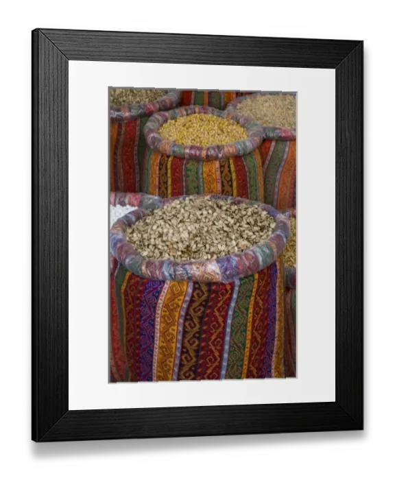 Framed Print : Middle East Turkey and town of Mardin near the Syrian Boarder, with grains for sale Framed Print : Middle East Turkey and town of Mardin near the Syrian Boarder, with grains for sale