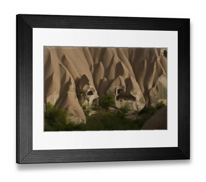 Framed Print : Middle East central part of Turkey in Cappadocia and the volcanic rock formations Framed Print : Middle East central part of Turkey in Cappadocia and the volcanic rock formations
