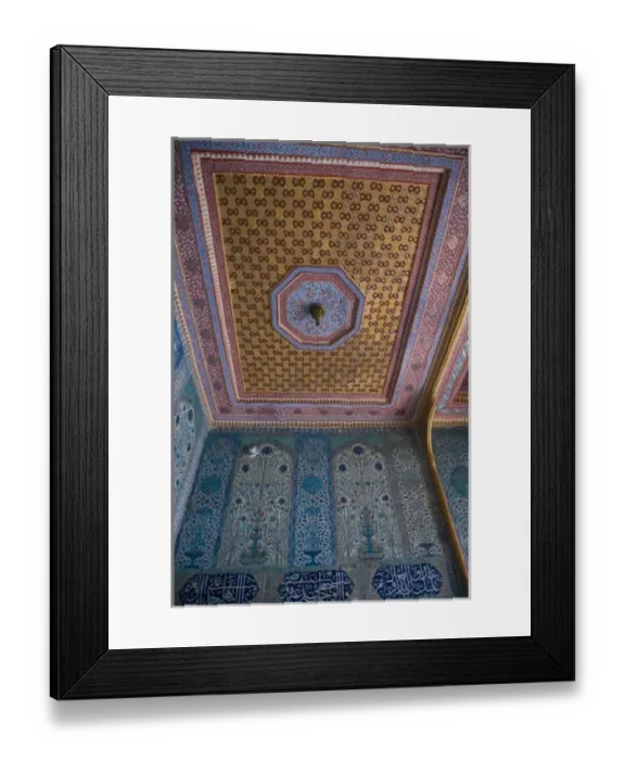 Framed Print : Middle East Turkey and city of Istanbul and the Topkapi Palace and the Harem during Framed Print : Middle East Turkey and city of Istanbul and the Topkapi Palace and the Harem during