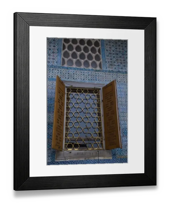 Framed Print : Middle East Turkey and city of Istanbul the Topkapi Palace and the wonderful tile Framed Print : Middle East Turkey and city of Istanbul the Topkapi Palace and the wonderful tile