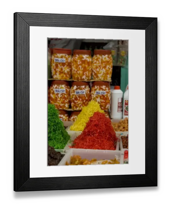 Framed Print : Vietnam, Ho Chi Minh City (aka Saigon). Cholon District (aka China Town) colorful Binh Tay market Framed Print : Vietnam, Ho Chi Minh City (aka Saigon). Cholon District (aka China Town) colorful Binh Tay market