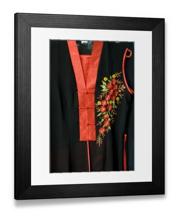 Framed Print : Vietnam, Ho Chi Minh City (aka Saigon). Delta port town of My Tho, views along Framed Print : Vietnam, Ho Chi Minh City (aka Saigon). Delta port town of My Tho, views along