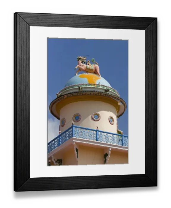 Framed Print : Dragon horse detail atop the Cao Dais Tay Ninh Holy See in Tay Ninh, Vietnam Framed Print : Dragon horse detail atop the Cao Dais Tay Ninh Holy See in Tay Ninh, Vietnam