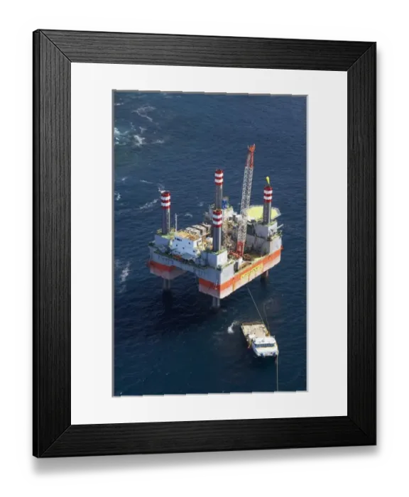 Framed Print : Australia, New South Wales, Sydney, Platform for Sydney Desalination Plant, Kurnell Framed Print : Australia, New South Wales, Sydney, Platform for Sydney Desalination Plant, Kurnell