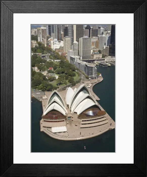 Framed Print : Sydney Opera House, Royal Botanic Gardens, Central Business District and Circular Quay, Sydney, New South Wales Framed Print : Sydney Opera House, Royal Botanic Gardens, Central Business District and Circular Quay, Sydney, New South Wales
