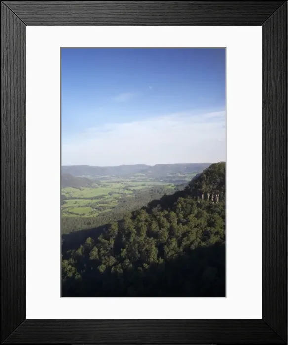 Framed Print : Australia, New South Wales, Southern Highlands, View over Kangaroo Valley from Manning Framed Print : Australia, New South Wales, Southern Highlands, View over Kangaroo Valley from Manning