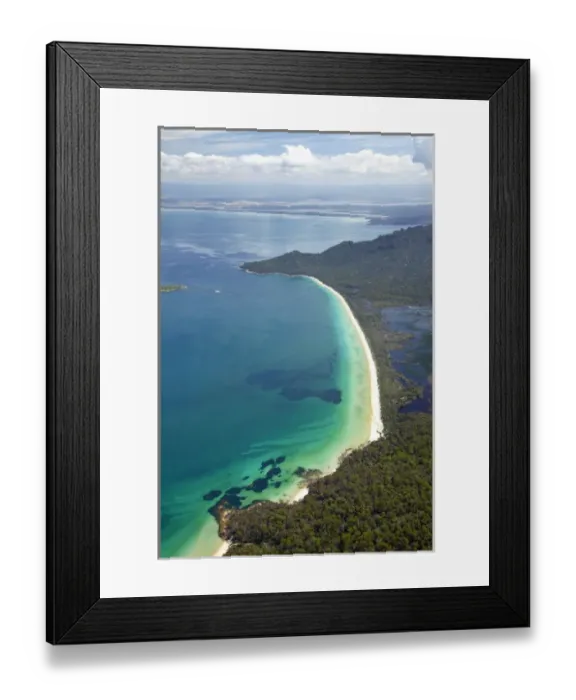 Framed Print : Hazards Beach and Lagoon, Promise Bay, Freycinet National Park, Freycinet Peninsula Framed Print : Hazards Beach and Lagoon, Promise Bay, Freycinet National Park, Freycinet Peninsula