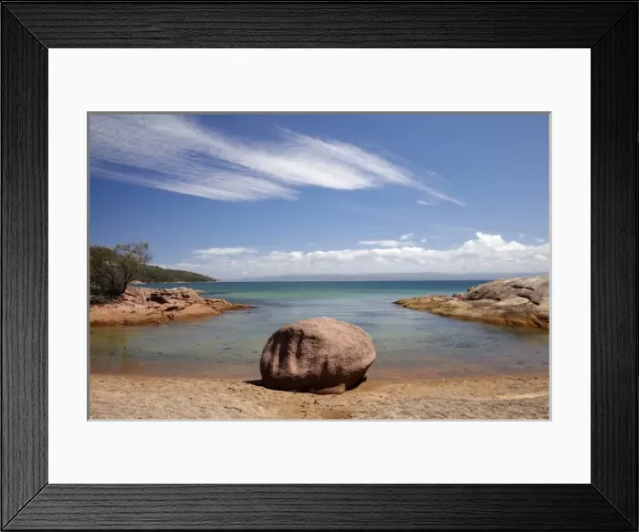 Framed Print : Honeymoon Bay, Coles Bay, Freycinet National Park, Freycinet Peninsula, Eastern Tasmania Framed Print : Honeymoon Bay, Coles Bay, Freycinet National Park, Freycinet Peninsula, Eastern Tasmania