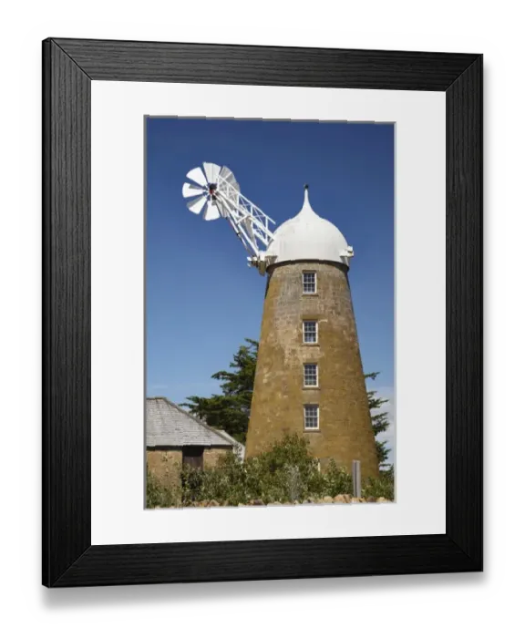 Framed Print : Callington Mill, Oatlands, Midlands, Tasmania, Australia Framed Print : Callington Mill, Oatlands, Midlands, Tasmania, Australia
