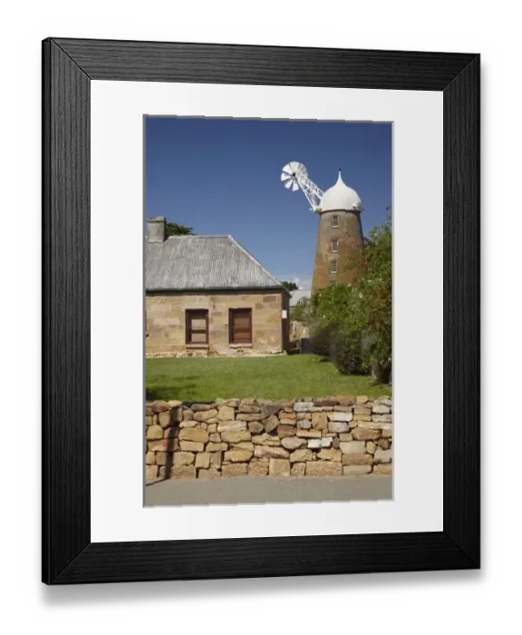 Framed Print : Callington Mill, Oatlands, Midlands, Tasmania, Australia