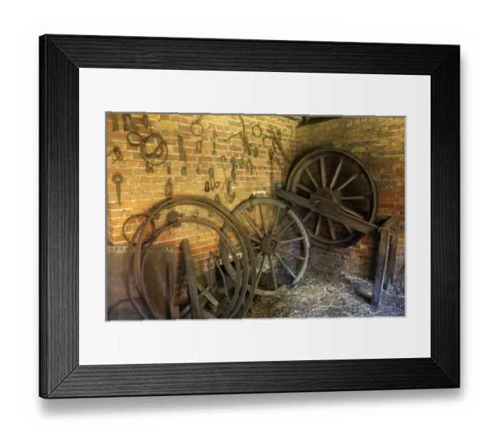 Framed Print : Australia. Blacksmiths Shop, Brickendon Historical Farming Village Framed Print : Australia. Blacksmiths Shop, Brickendon Historical Farming Village