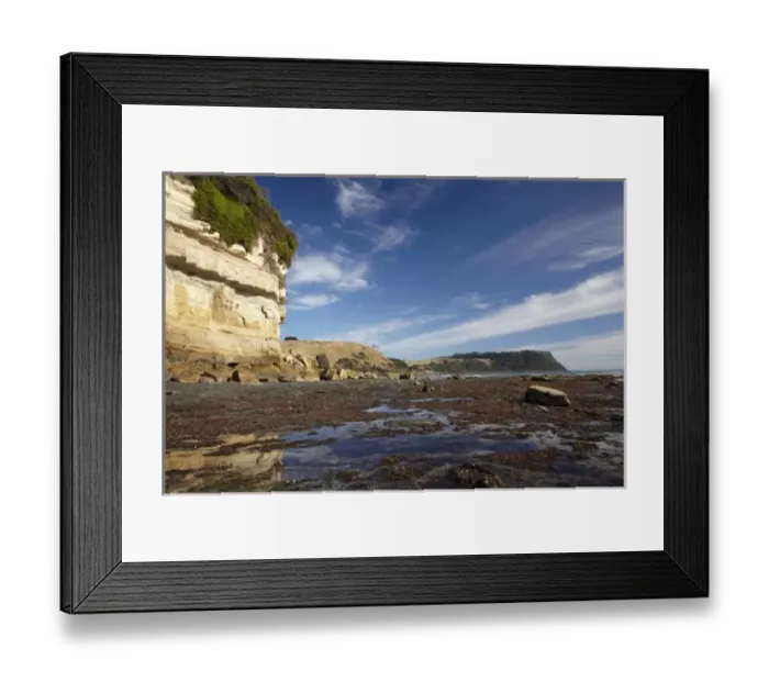 Framed Print : Fossil Bluff, Wynyard, North Western Tasmania, Australia Framed Print : Fossil Bluff, Wynyard, North Western Tasmania, Australia